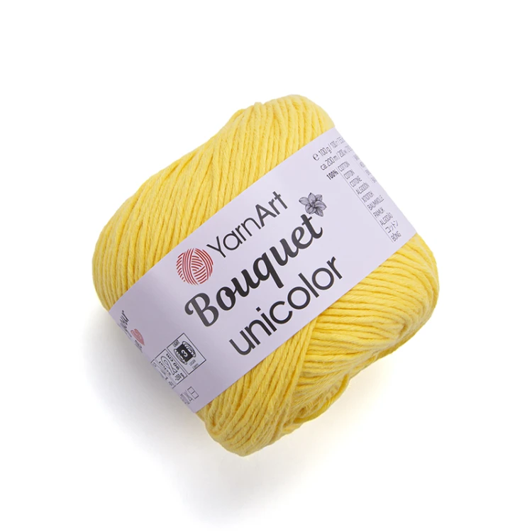 Włóczka YarnArt  Bouquet Unicolor 3218 / żółty