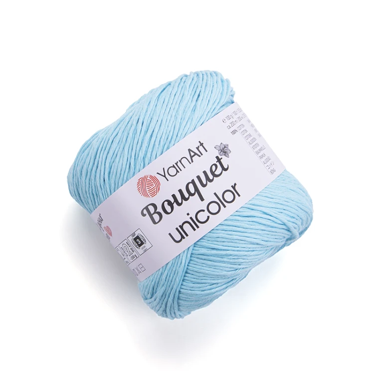 Włóczka YarnArt  Bouquet Unicolor 3226 / jasny turkus