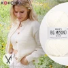 Wzór: Prairie Rose Cardigan by DROPS Design