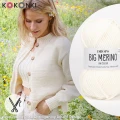 Wzór: Prairie Rose Cardigan by DROPS Design