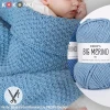 Wzór: Blue Pearl Blanket by DROPS Design