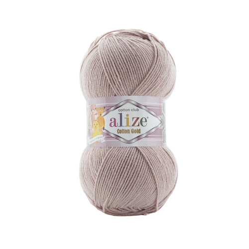 Włóczka Alize Cotton Gold 592 / zgaszony wrzos / 100g