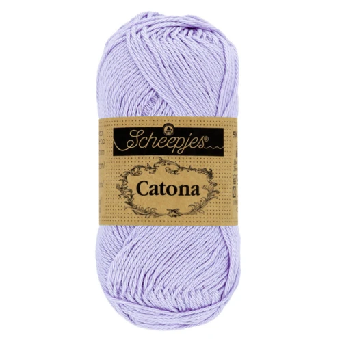 Włóczka Scheepjes Catona 399 / 50 g - liliowa mgła