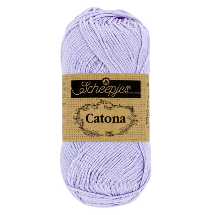 Włóczka Scheepjes Catona 399 / 50 g - liliowa mgła