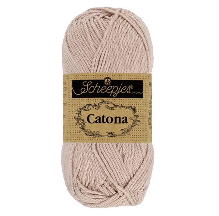 Włóczka Scheepjes Catona 257 / 50 g - różowy migdał