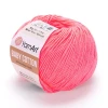 Włóczka YarnArt Baby Cotton 424 / neonowy koral