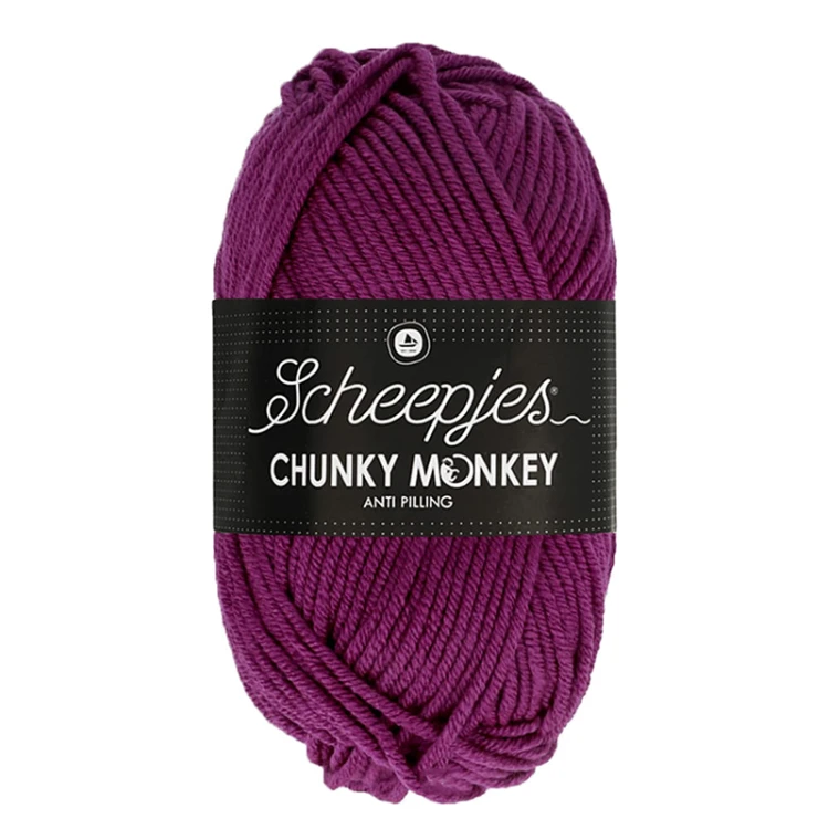 Włóczka Scheepjes Chunky Monkey 100 g - 1061 cyklamen