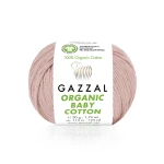 Włóczka Gazzal Organic Baby Cotton 416 / brudny róż