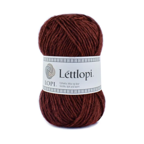 Włóczka Lopi Lettlopi 9431 / burgund melanż