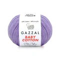 Włóczka Gazzal Baby Cotton 3420 - 50g - fiołek