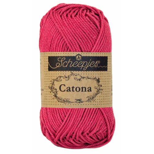 Włóczka Scheepjes Catona 258 / 50 g - drzewo różane