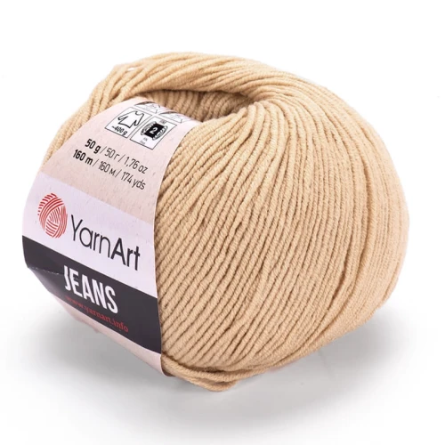 Włóczka YarnArt Jeans 07 / ochra