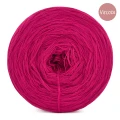 KOKONEK Viscoza - magenta, 3 nitki, 1200 m, 225g - GOTOWY