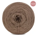 Włóczka KOKONKI Viscoza - cappuccino / 3 nitki / 1200 m / 225g - GOTOWY