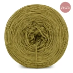 Włóczka KOKONKI Viscoza - oliwka / 3 nitki / 1200 m / 225g - GOTOWY