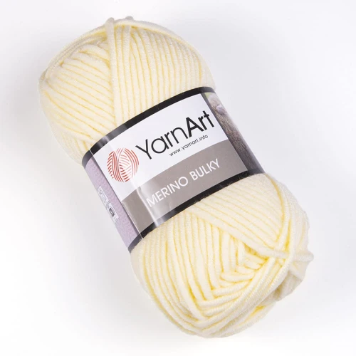 Włóczka YarnArt Merino Bulky / 7003 wanilia