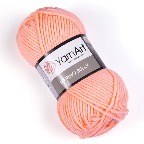 Włóczka YarnArt Merino Bulky / 565 morela