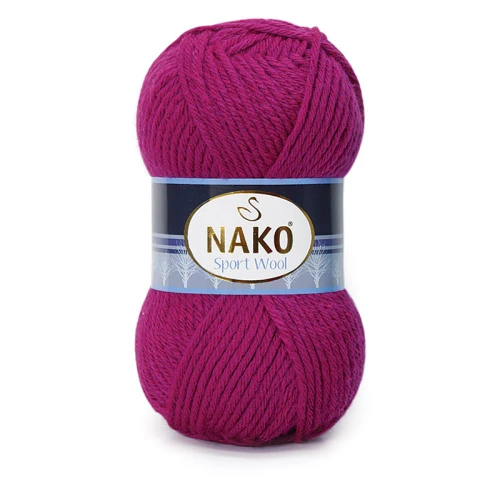 Włóczka Nako Sport Wool - 6964 magenta