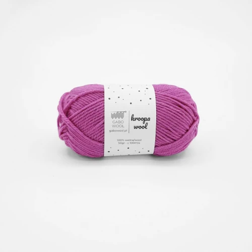 Włóczka Gabo Wool Kroopa Wool 0343 / róż
