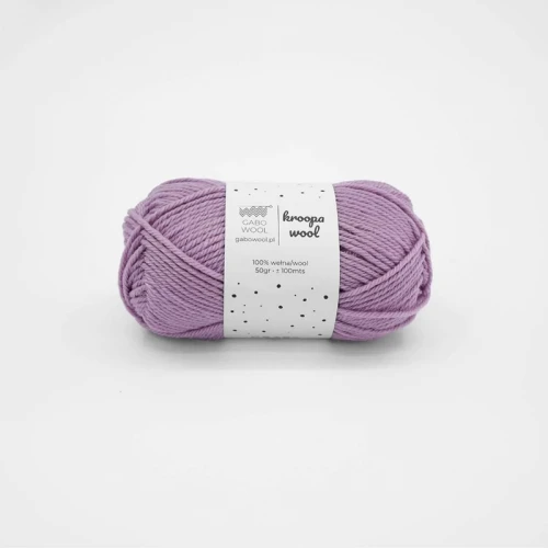 Włóczka Gabo Wool Kroopa Wool 0386 / wrzos