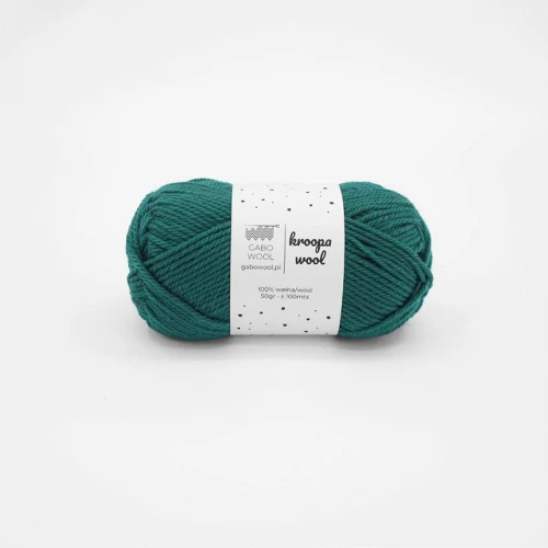 Włóczka Gabo Wool Kroopa Wool 0173 /morska zieleń