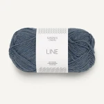 Włóczka Sandnes Garn Line 6061 / ciemny denim