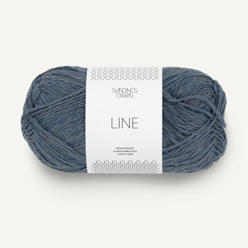 Włóczka Sandnes Garn Line 6061 / ciemny denim