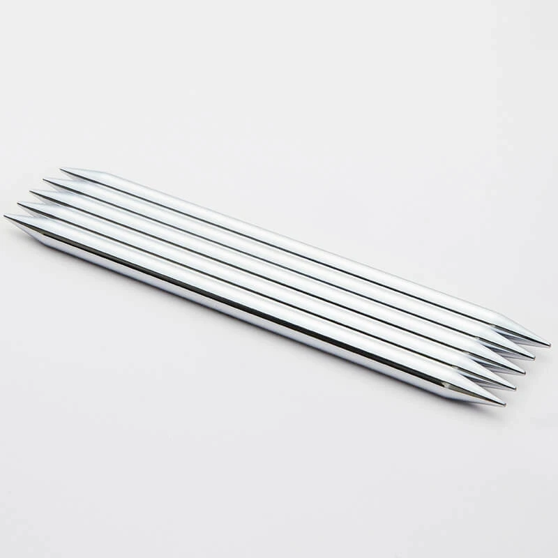 Druty do skarpet KnitPro Nova double-pointed 20 cm - metalowe