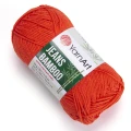 Włóczka YarnArt Jeans Bamboo 141 / pomarańcz