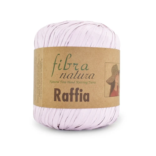 Włóczka Fibranatura Raffia 116-16 / rafia papierowa / zgaszona lawenda