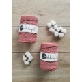 Sznurek skręcany bawełniany Bobbiny Macrame Cord / Piwonia / Peony / 5mm / 100m