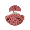 Sznurek pleciony bawełniany Bobbiny Jumbo / Piwonia / Peony / 9mm / 100m