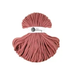 Sznurek pleciony bawełniany Bobbiny Jumbo / Piwonia / Peony / 9mm / 100m