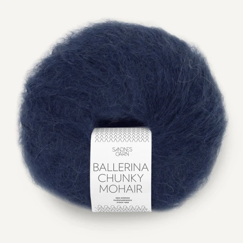 Włóczka Sandnes Garn Ballerina Chunky Mohair 5581 / ciemny navy