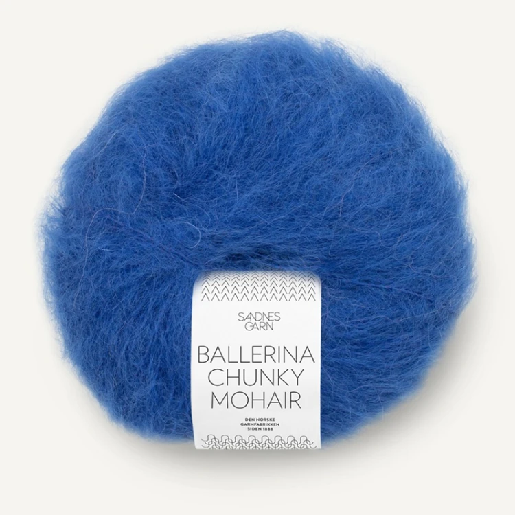 Włóczka Sandnes Garn Ballerina Chunky Mohair 5845 / szafir