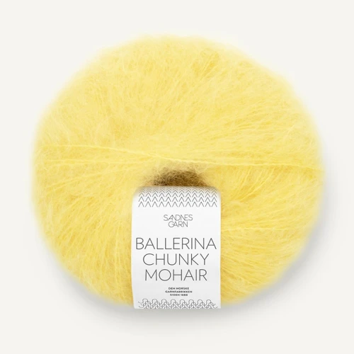 Włóczka Sandnes Garn Ballerina Chunky Mohair 9004 / słoneczny