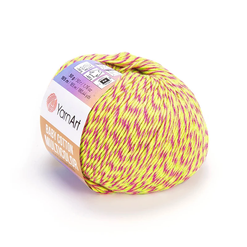 Włóczka YarnArt Baby Cotton Multicolor 5215