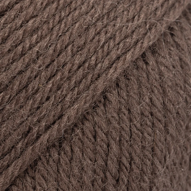Włóczka Drops Karisma 04 / czekoladowy brąz / uni colour