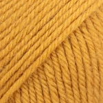 Włóczka Drops Karisma 52 / ciemna musztarda / uni colour