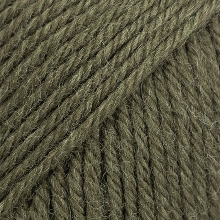 Włóczka Drops Karisma 57 / ciemna oliwka / uni colour