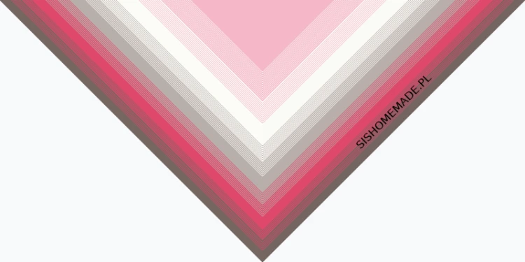 KOKONEK Classic B229 Mieczysława - Brąz melanż/magenta/beż melanż/krem/malinowy róż