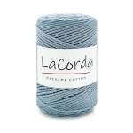 Sznurek La Corda Macrame Cotton  2mm / rolka 200m / 690 błękit