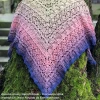 Autorka chusty: RęKATEdzieła - Pracownia Sztuk Wszelakich; Wzór: Nayada od SisHomemade; Szydełko: 3 mm; Rozmiar: 160x75 cm