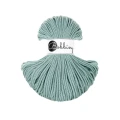 Sznurek pleciony bawełniany Bobbiny Junior / Duck Egg Blue / Brudny błękit / 3mm / 100m