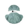 Sznurek pleciony bawełniany Bobbiny Jumbo / Brudny błękit / Duck Egg Blue / 9mm / 100m