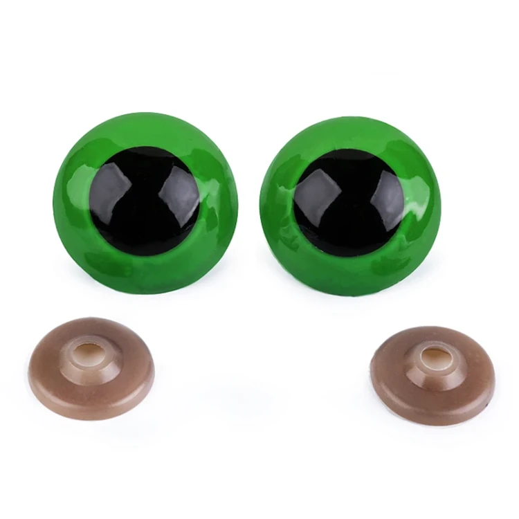 Oczy do maskotek / 40 mm / zielone / 1 para / 840984