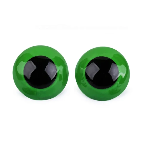 Oczy do maskotek / 40 mm / zielone / 1 para / 840984