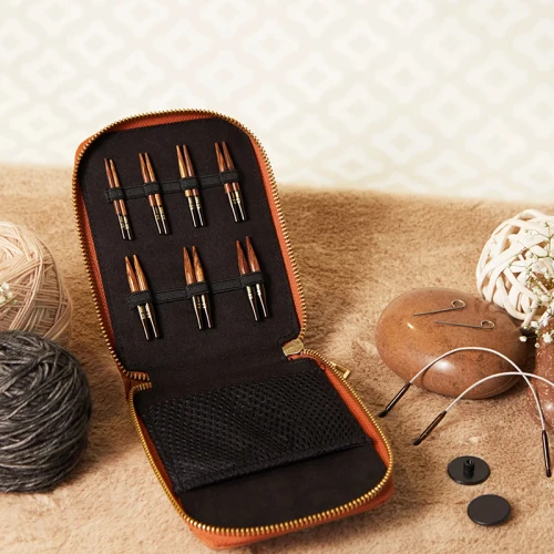 Zestaw drutów wymiennych KnitPro Ginger Mini 5 cm / 31290