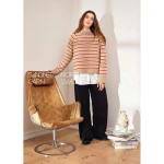 Wzór druty Sandnes Garn North Sweater 2403_12 - w języku angielskim