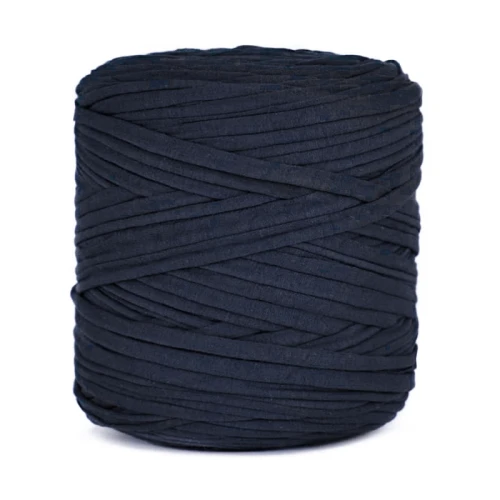 T-shirt Yarn Cotton Spaghetti / ciemny jeans